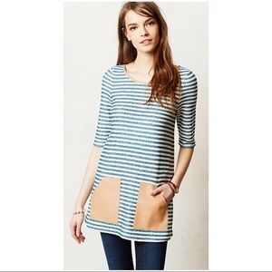 Postmark striped pocket tunic